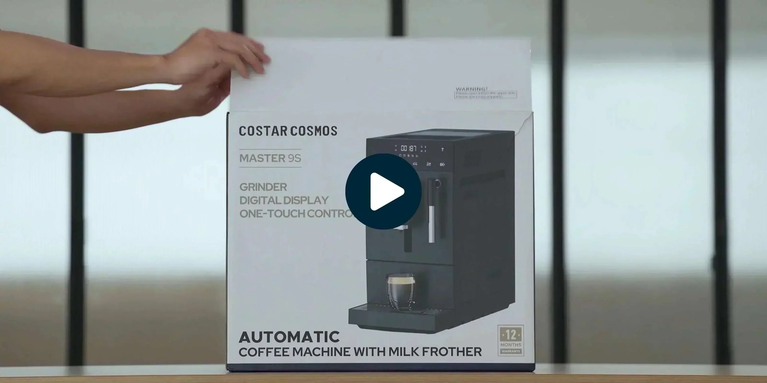 A Quick-Start Guide to the Costar Cosmos Automatic Espresso Coffee Machine 9S