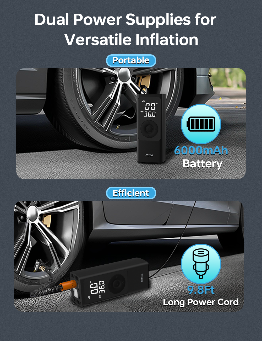 Smart Tyre Inflator Airboost 2s