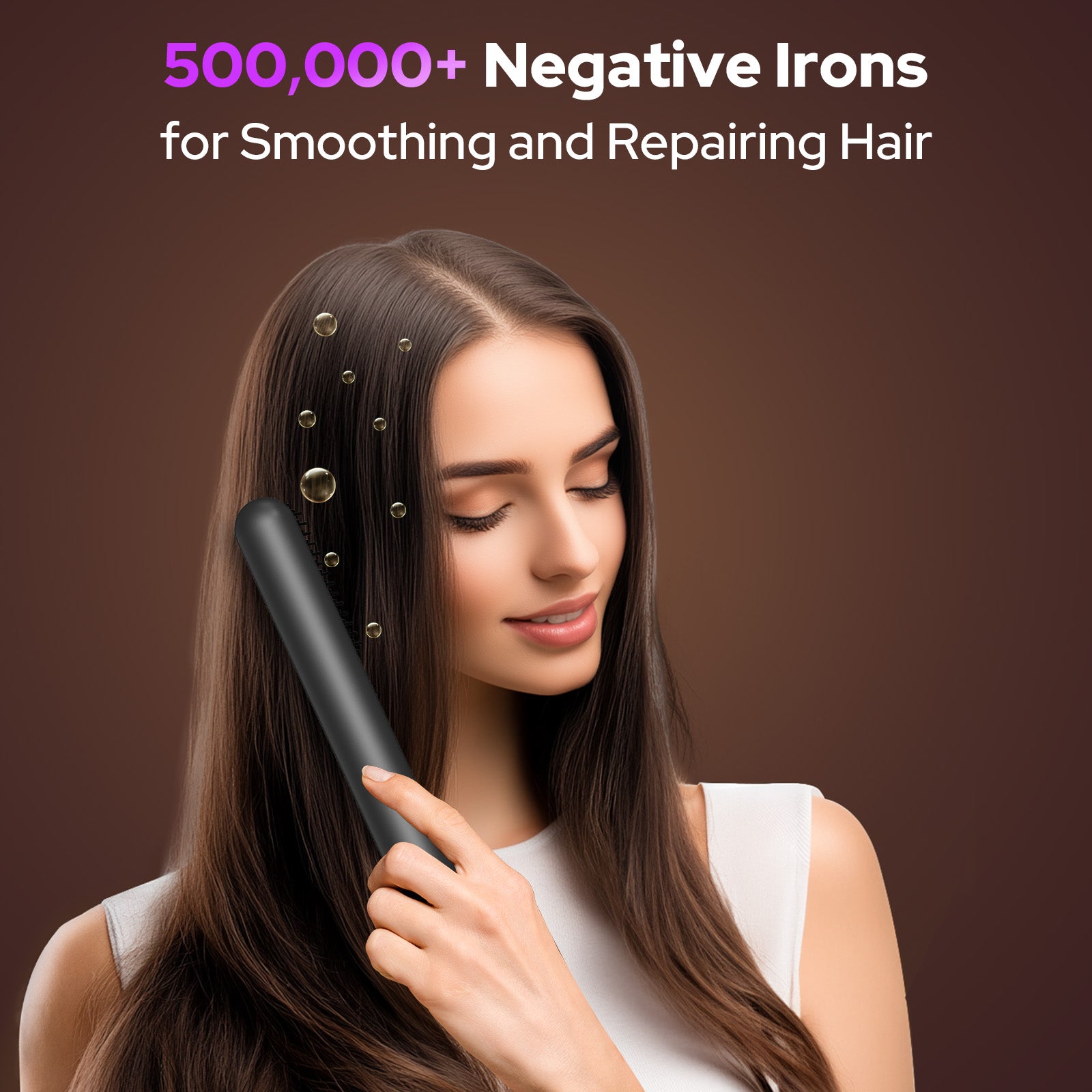 Hair Straightener Brush
