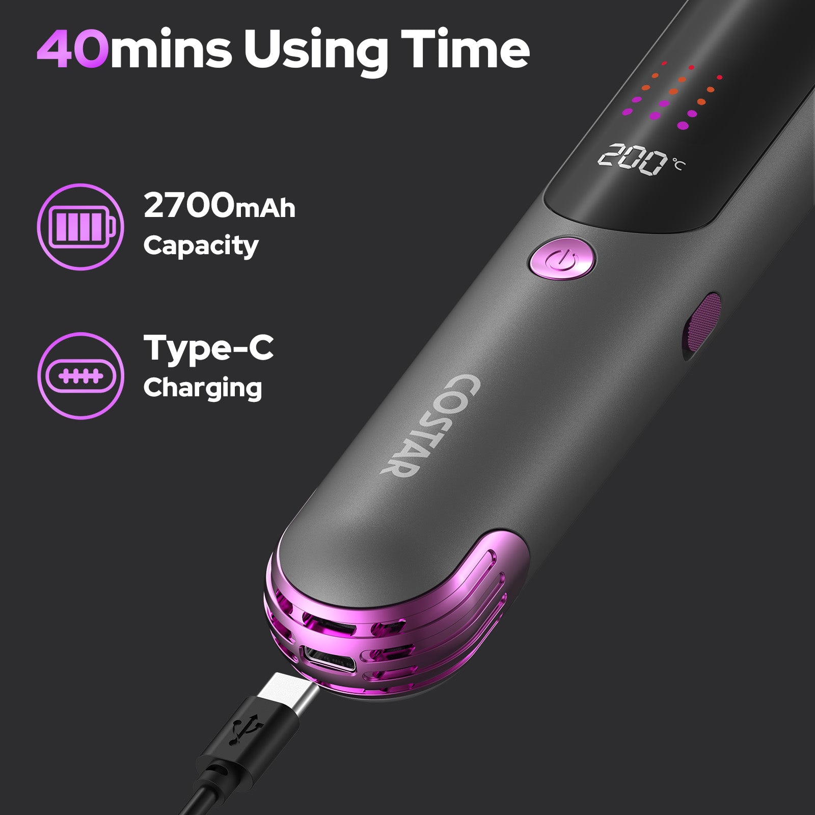 Hair Straightener Brush