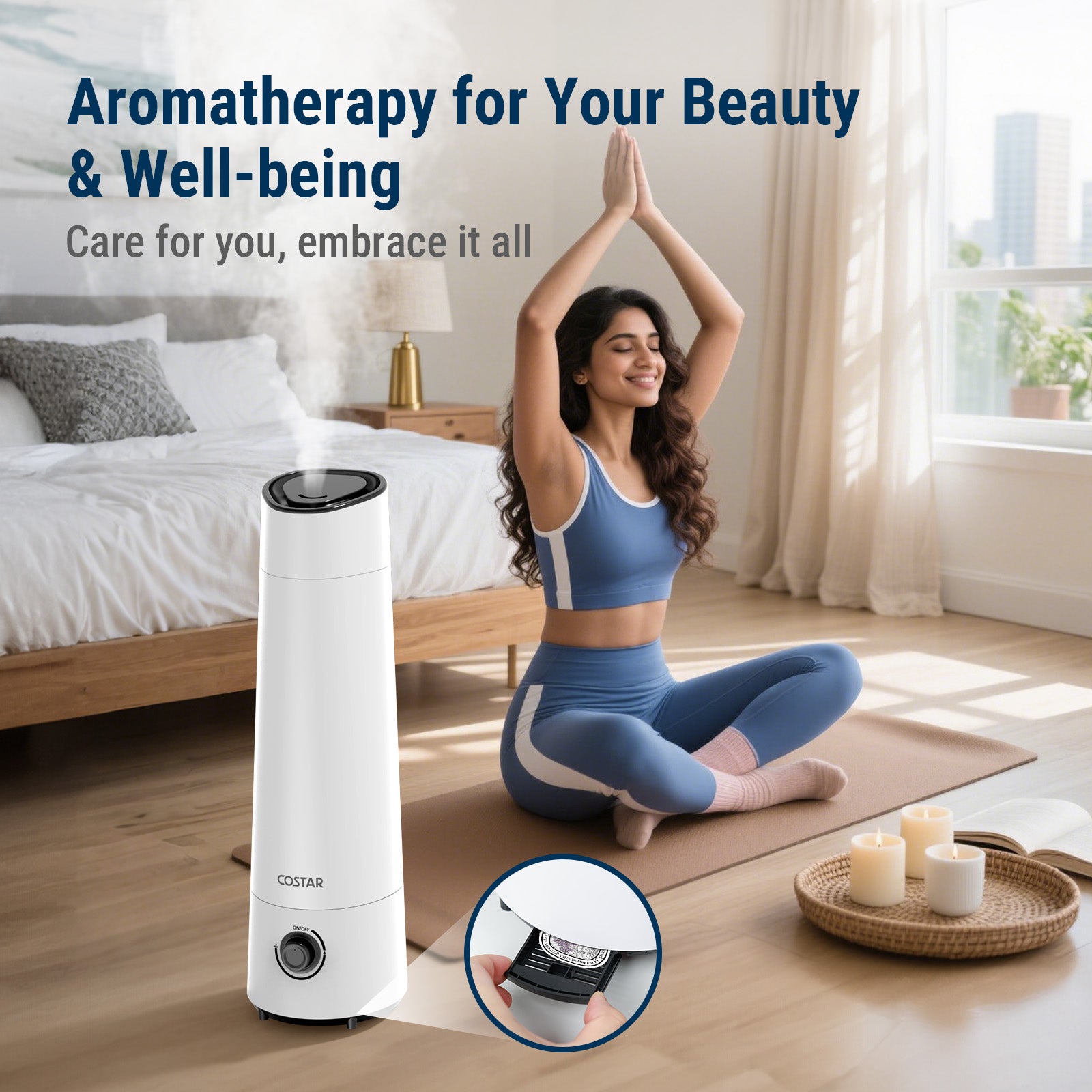 COSTAR 6L Cool Mist Ultrasonic Humidifier CZ01