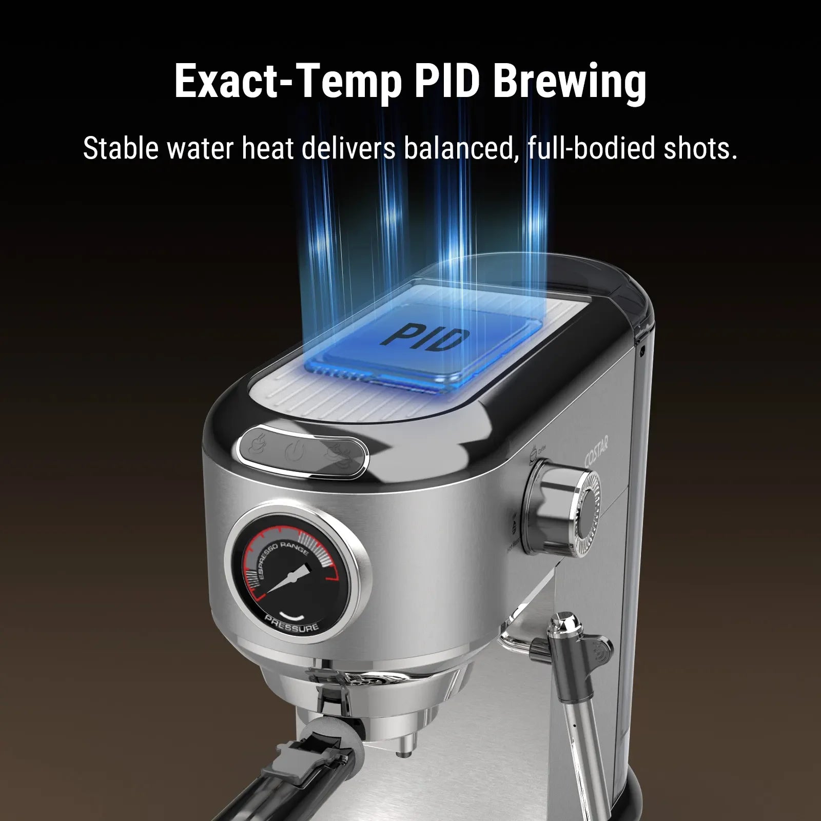 20 Bar Espresso Coffee Machine (for Powder & Capsule)