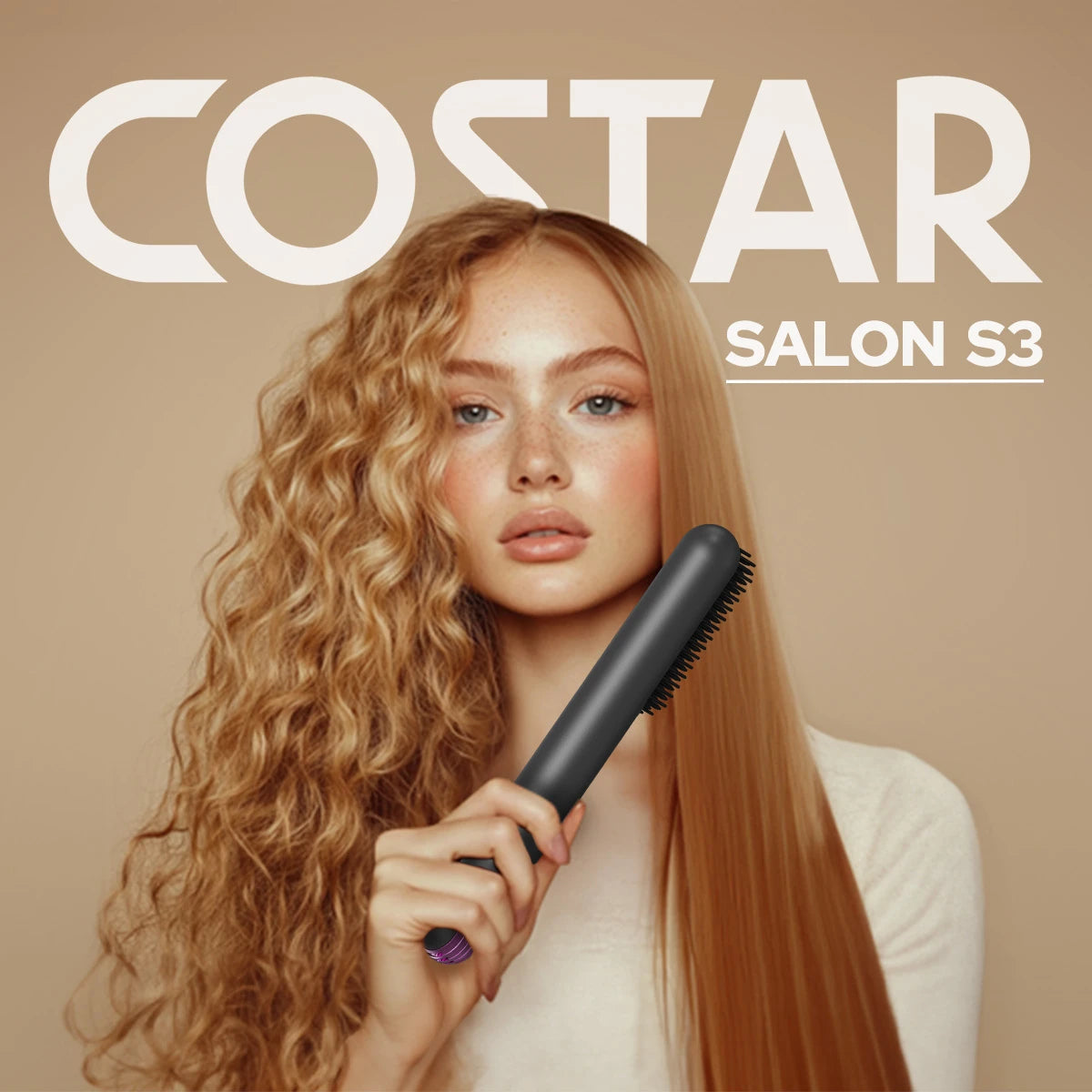 Hair Straightener Brush