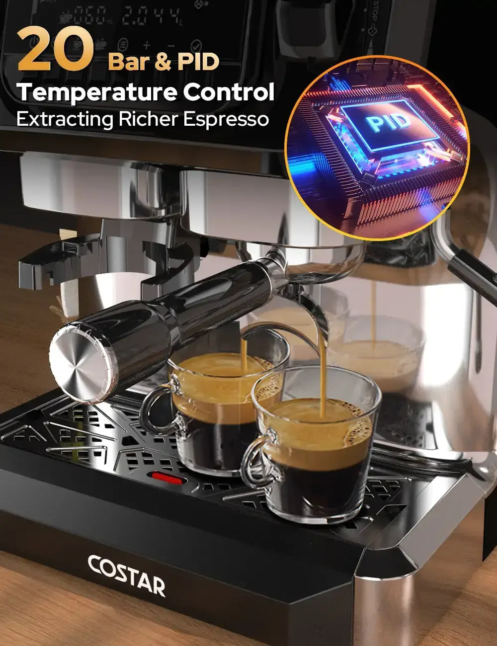 Semi-Automatic Professional Coffee Machine