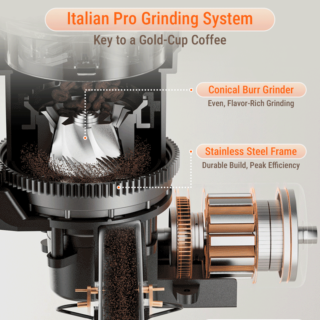 Semi-Automatic Professional Coffee Machine