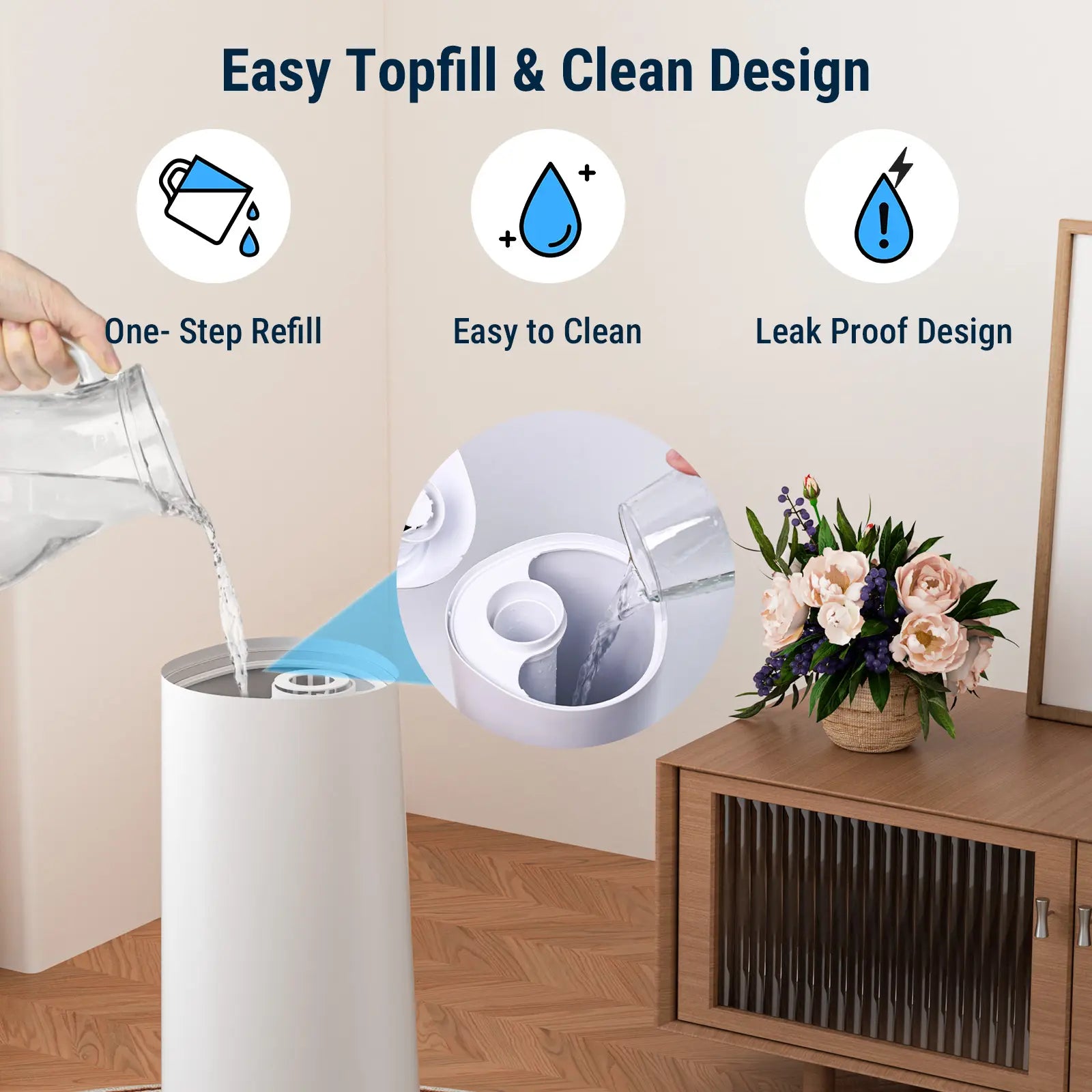 COSTAR 6L Cool Mist Ultrasonic Humidifier CZ01