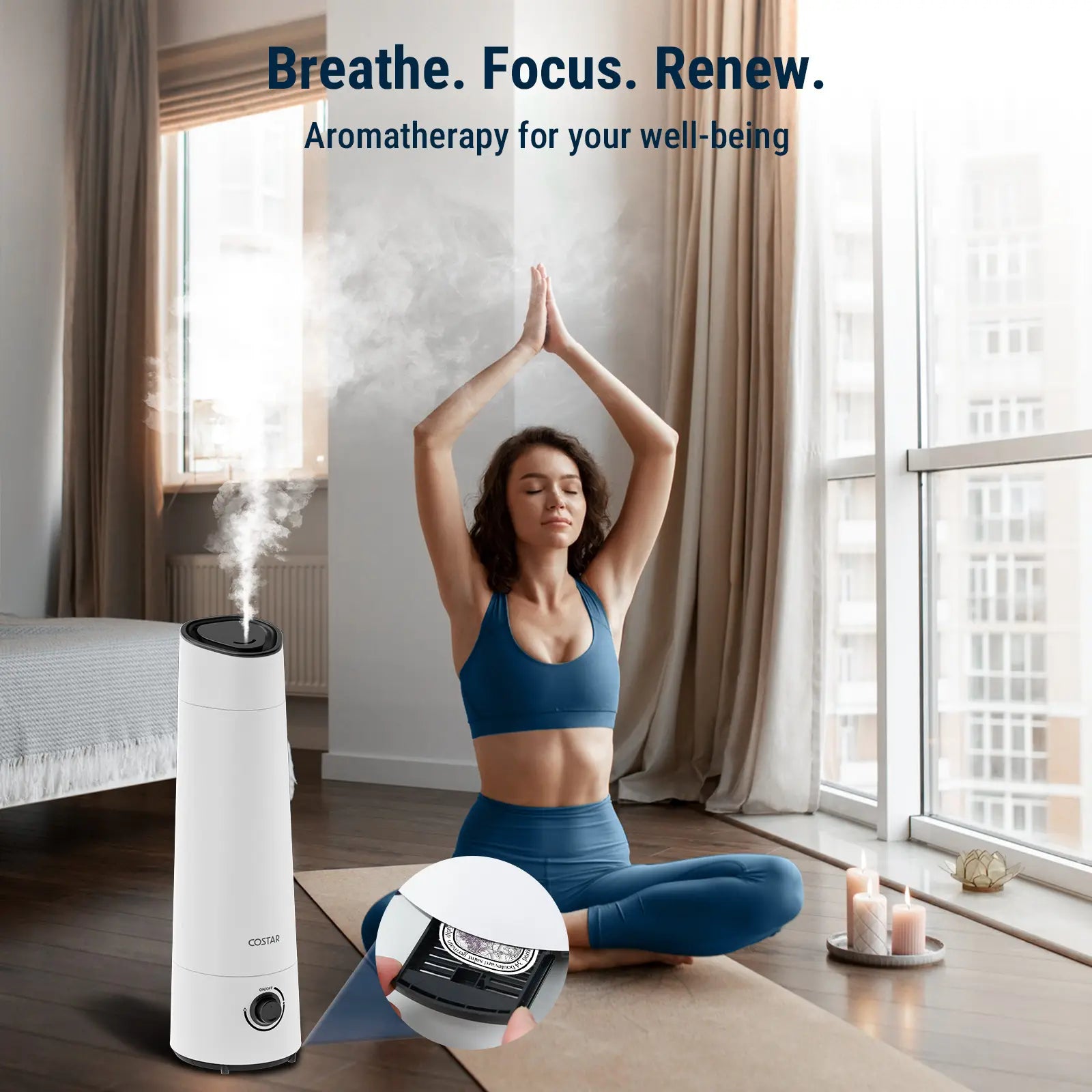 COSTAR 6L Cool Mist Ultrasonic Humidifier CZ01