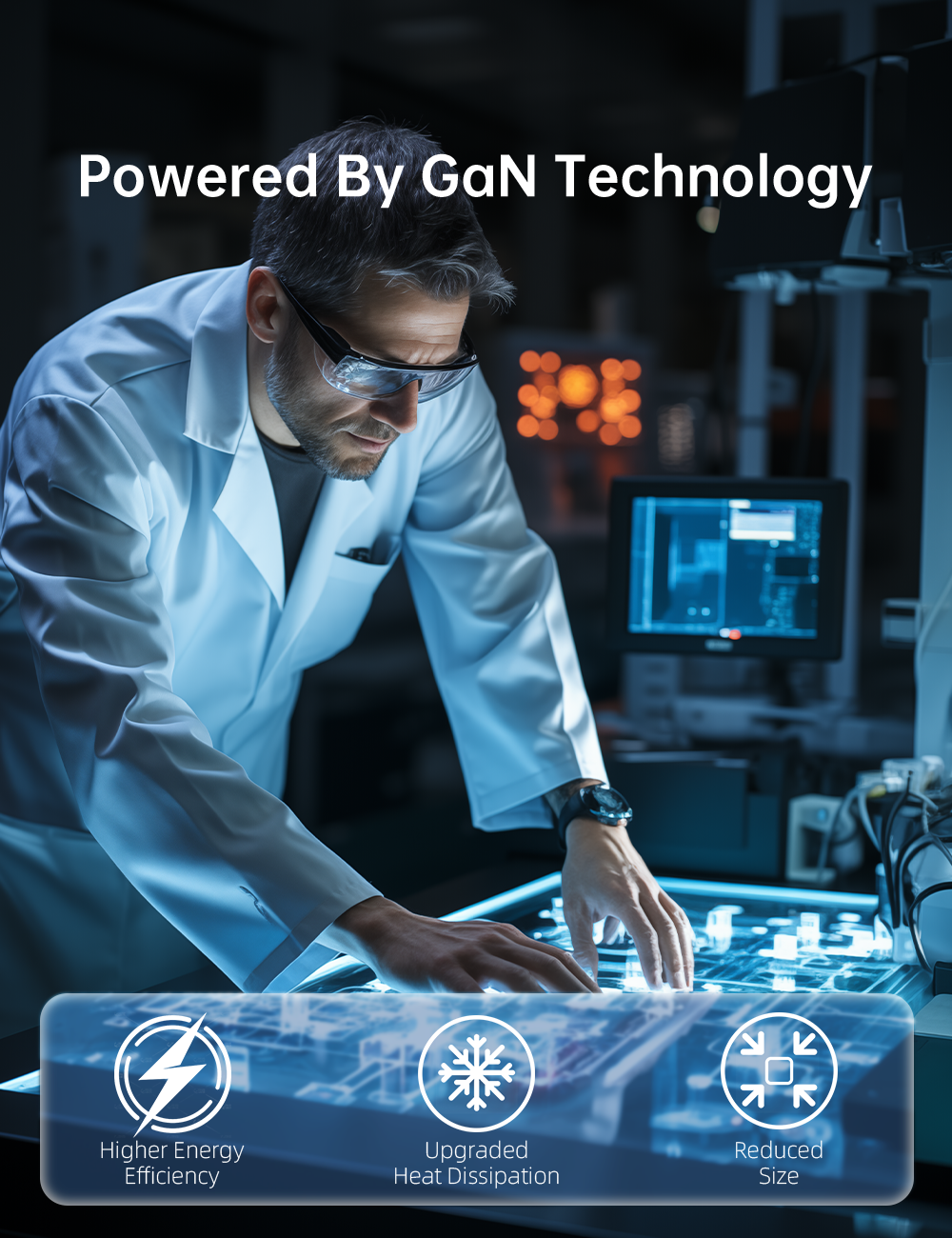 65W GaN Dual Port Fast Charger