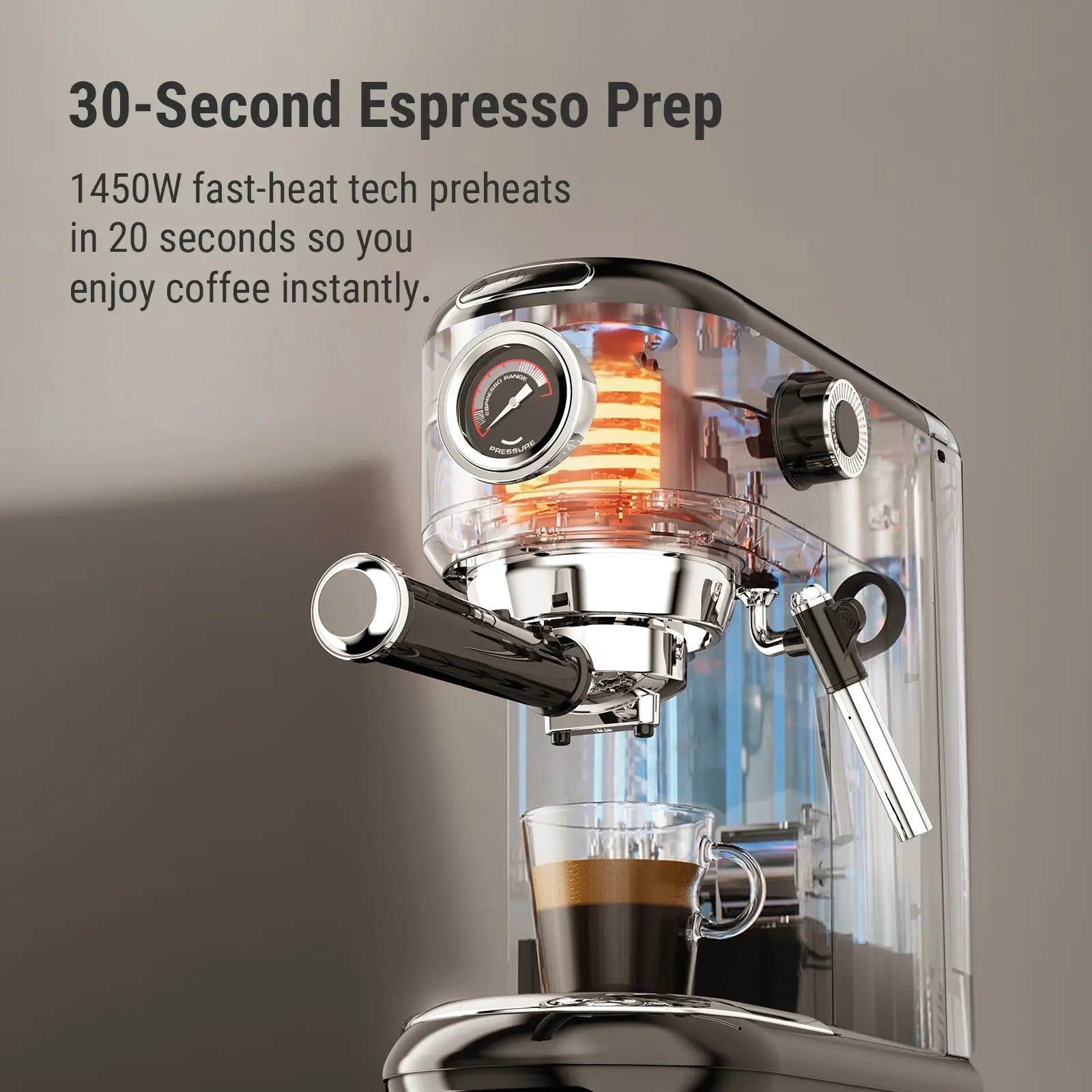 20 Bar Espresso Coffee Machine